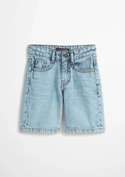 Spodenki jeansowe KIDS-BOYS Wykonane z czystej bawełny organicznej