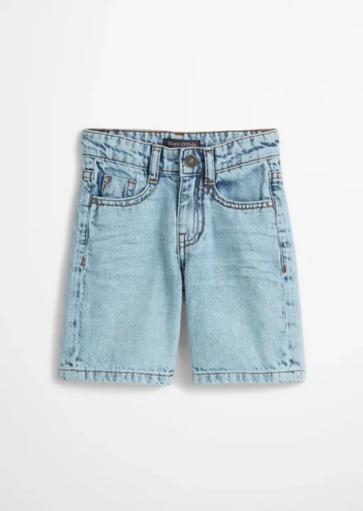 Spodenki jeansowe KIDS-BOYS Wykonane z czystej bawełny organicznej