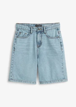 Spodenki jeansowe TEENS-BOYS Wykonane z czystej bawełny organicznej