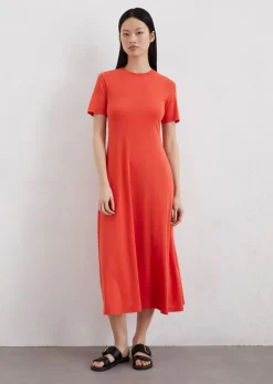 Sukienka z dżerseju wykonana z materiału OCS Blended TENCEL™ Modal