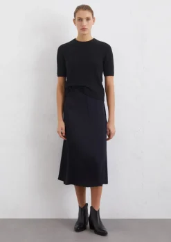 Sweter bouclé slim wykonana z mieszanki bawełny organicznej