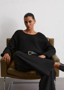 Sweter DfC oversize wykonane z bawełny organicznej