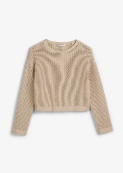 Sweter TEENS-GIRLS Wykonane z czystej bawełny organicznej