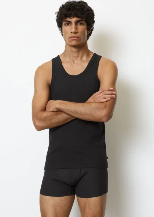 Tank top w cienkie prążki 2 szt. w opakowaniu