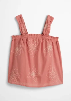 TEENS-GIRLS top na ramiączkach Wykonane z czystej bawełny organicznej