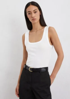 Top slim wykonane z bawełny organicznej