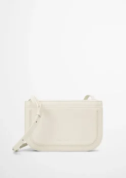 Torba crossbody 2w1 Wykonane z drobnoziarnistej skóry bydlęcej