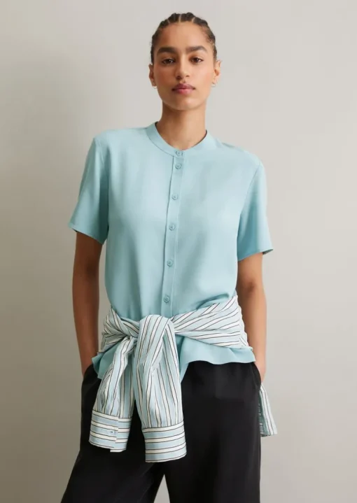 Zwykła bluzka Wykonane z materiału TENCEL™ Lyocell