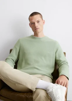 Zwykły sweter wykonane z bawełny organicznej