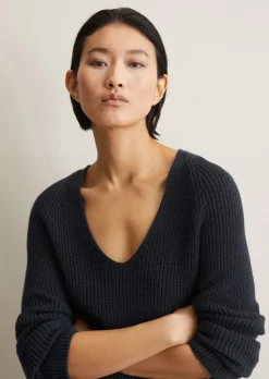 Zwykły sweter Z bawełny organicznej (Organic Cotton)